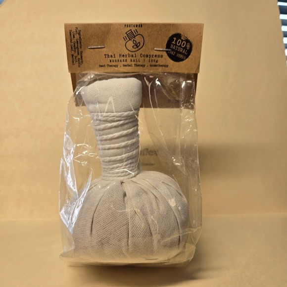 Phutawan Other - Phutawan Thai Herbal Compress Massage Ball 100g Luk Pra Kob Natural Heat Therapy